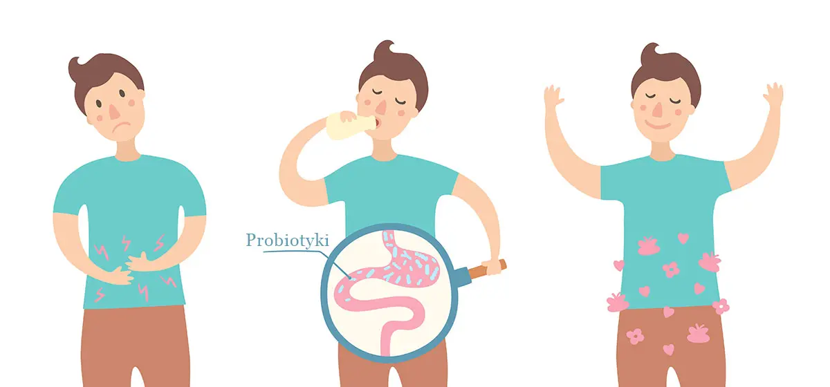 działanie probiotyków - grafika